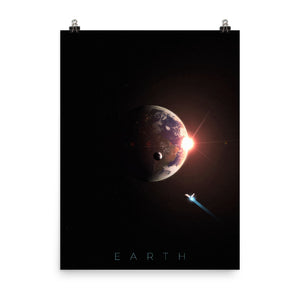 "Earth" Matte Poster