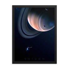 Load image into Gallery viewer, &quot;Saturn&quot; Framed Matte Poster