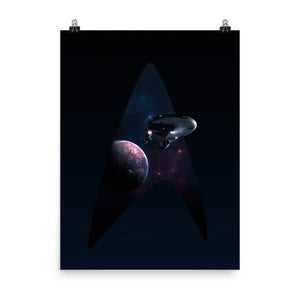 "NCC-1701 (Discovery) Premium Luster Photo Paper Poster