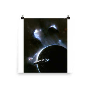 "Battlestar Galactica" Premium Luster Photo Paper Poster