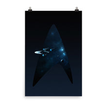 Load image into Gallery viewer, &quot;NCC-1701-A (Kelvin Timeline)&quot; Premium Luster Photo Paper Poster