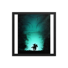 Load image into Gallery viewer, &quot;The Lost Woods&quot; Framed Matte Poster