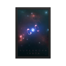 Load image into Gallery viewer, &quot;Supernova 1987A&quot; Framed Premium Luster Photo Paper Poster