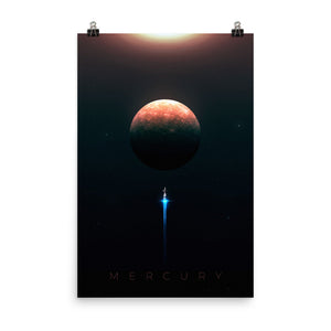 "Mercury" Premium Luster Photo Paper Poster