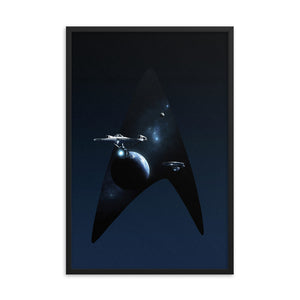 "NCC-1701-A" Framed Matte Poster