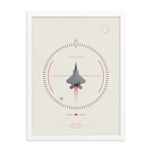 Load image into Gallery viewer, &quot;F-22A Raptor&quot; Framed Matte Poster