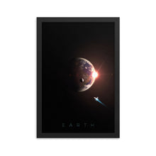 Load image into Gallery viewer, &quot;Earth&quot; Framed Matte Poster