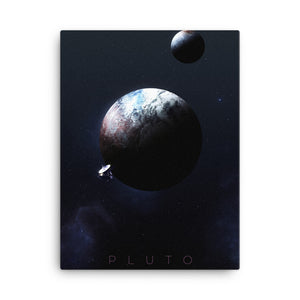 "Pluto" Canvas Print
