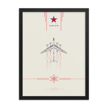 Load image into Gallery viewer, &quot;TU-95&quot; Framed Matte Poster