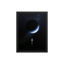Load image into Gallery viewer, &quot;Neptune&quot; Framed Premium Luster Photo Paper Poster