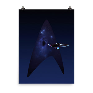 "NCC-1701-C" Premium Luster Photo Paper Poster