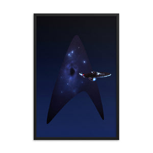 "NCC-1701-C" Framed Matte Poster