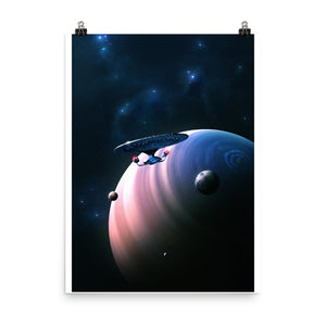 "Strange New Worlds" Matte Poster