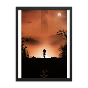 "Half-Life" Framed Premium Luster Photo Paper Poster