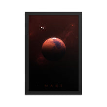 Load image into Gallery viewer, &quot;Mars&quot; Framed Matte Poster