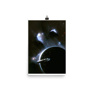 "Battlestar Galactica" Premium Luster Photo Paper Poster
