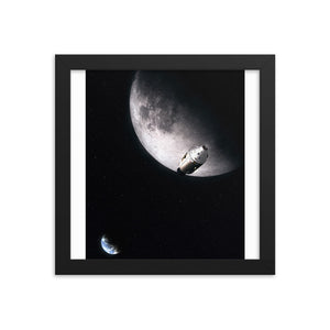 "Lunar" Framed Premium Luster Photo Paper Poster