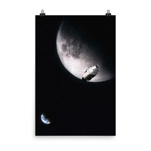 "Lunar" Matte Poster