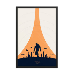 "Halo 2" Framed Matte Poster