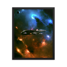 Load image into Gallery viewer, &quot;Enterprise-E&quot; Framed Premium Luster Photo Paper Poster