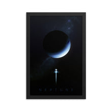 Load image into Gallery viewer, neptune space poster by noble-6 design