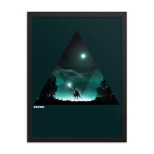 Load image into Gallery viewer, &quot;Triforce&quot; Framed Matte Poster
