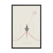 Load image into Gallery viewer, &quot;F-15E Strike Eagle&quot; Framed Matte Poster