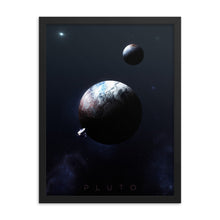 Load image into Gallery viewer, &quot;Pluto&quot; Framed Premium Luster Photo Paper Poster