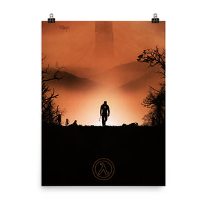 "Half-Life" Matte Poster
