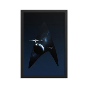 "NCC-1701-A" Framed Matte Poster