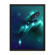 Load image into Gallery viewer, &quot;Discovery&quot; Framed Premium Luster Photo Paper Poster