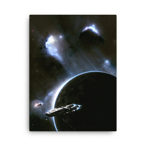 "Battlestar Galactica" Canvas Print