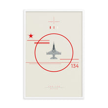 Load image into Gallery viewer, &quot;YAK-130 Mitten&quot; Framed Matte Poster