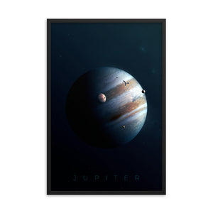 "Jupiter" Framed Premium Luster Photo Paper Poster