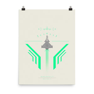 "Dassault Rafale" Poster