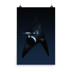 "NCC-1701-A" Premium Luster Photo Paper Poster