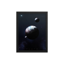 Load image into Gallery viewer, &quot;Pluto&quot; Framed Premium Luster Photo Paper Poster