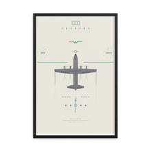 Load image into Gallery viewer, &quot;C-130 Hercules&quot; Framed Matte Poster