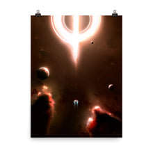 Load image into Gallery viewer, interstellar black hole poster