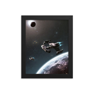 "Battlecruiser Operational" Framed Premium Luster Photo Paper Poster