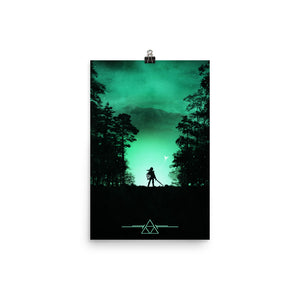 "Kokiri Forest" Premium Luster Photo Paper Poster