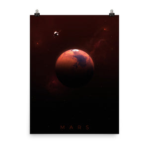 "Mars" Premium Luster Photo Paper Poster
