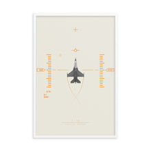 Load image into Gallery viewer, &quot;F-16 Fighting Falcon&quot; Framed Matte Poster