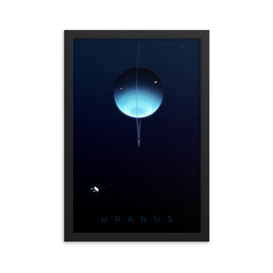 uranus space poster by noble-6 design