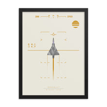 Load image into Gallery viewer, &quot;Mirage 2000&quot; Framed Matte Poster