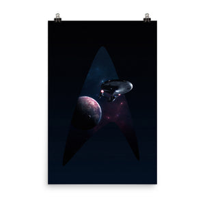"NCC-1701 (Discovery)" Matte Poster