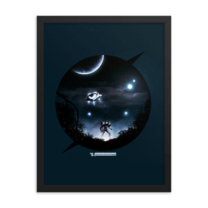 "Samus Aran" Framed Premium Luster Photo Paper Poster