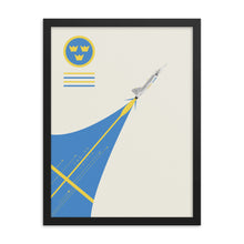 Load image into Gallery viewer, &quot;JAS-39 Gripen&quot; Framed Matte Poster
