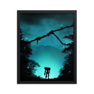 "Metroid Prime" Framed Premium Luster Photo Paper Poster