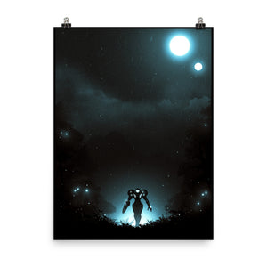 "Metroid" Matte Poster